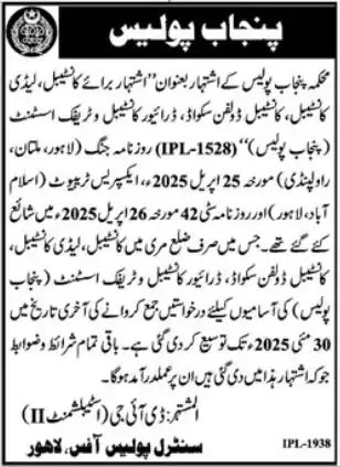 Dolphin Police Jobs 2026 Advertisement